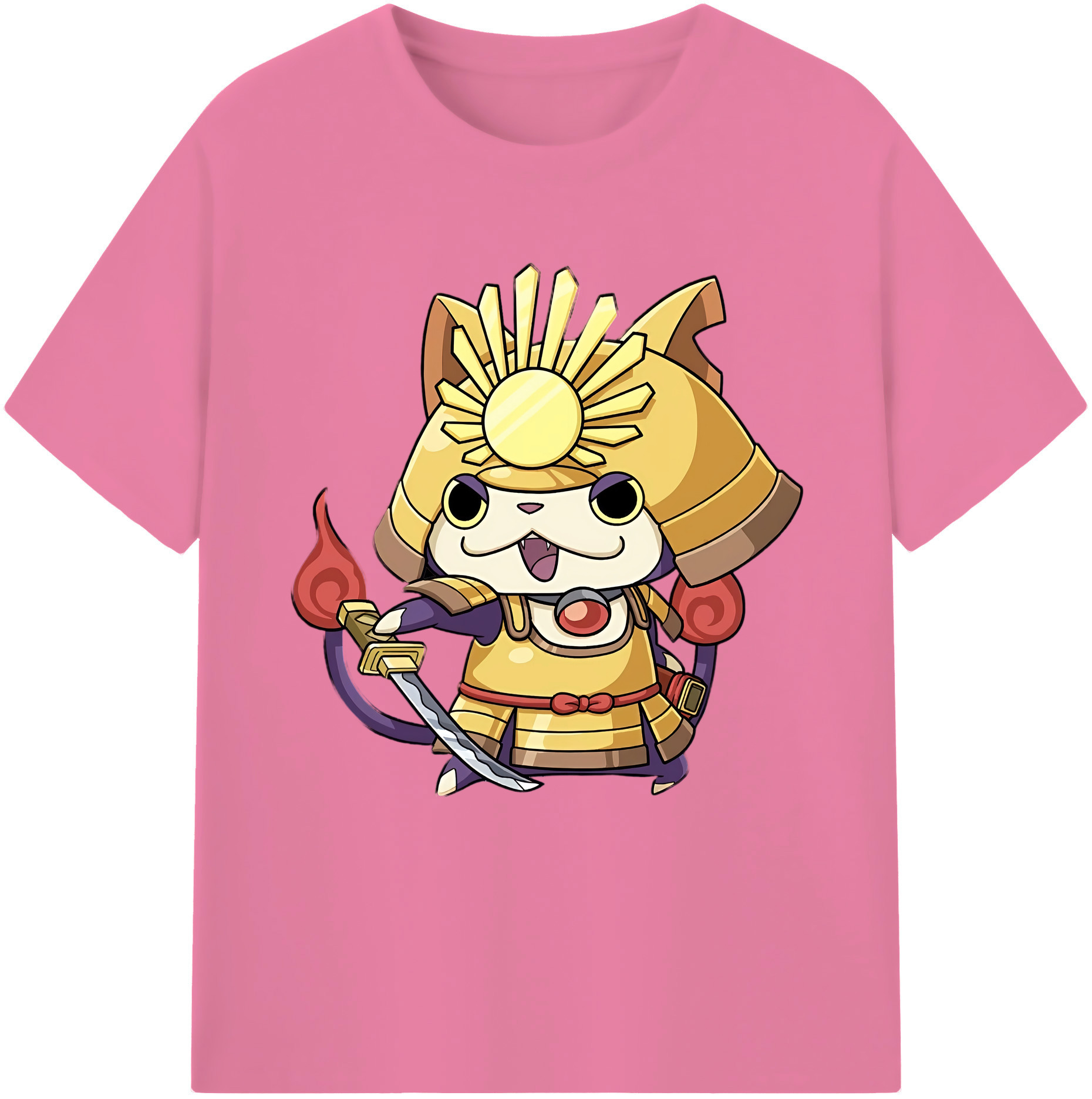 （画像用） 妖怪ウォッチ Yo-kai Watch 綿100％半袖Tシャツ（フロントプリント）